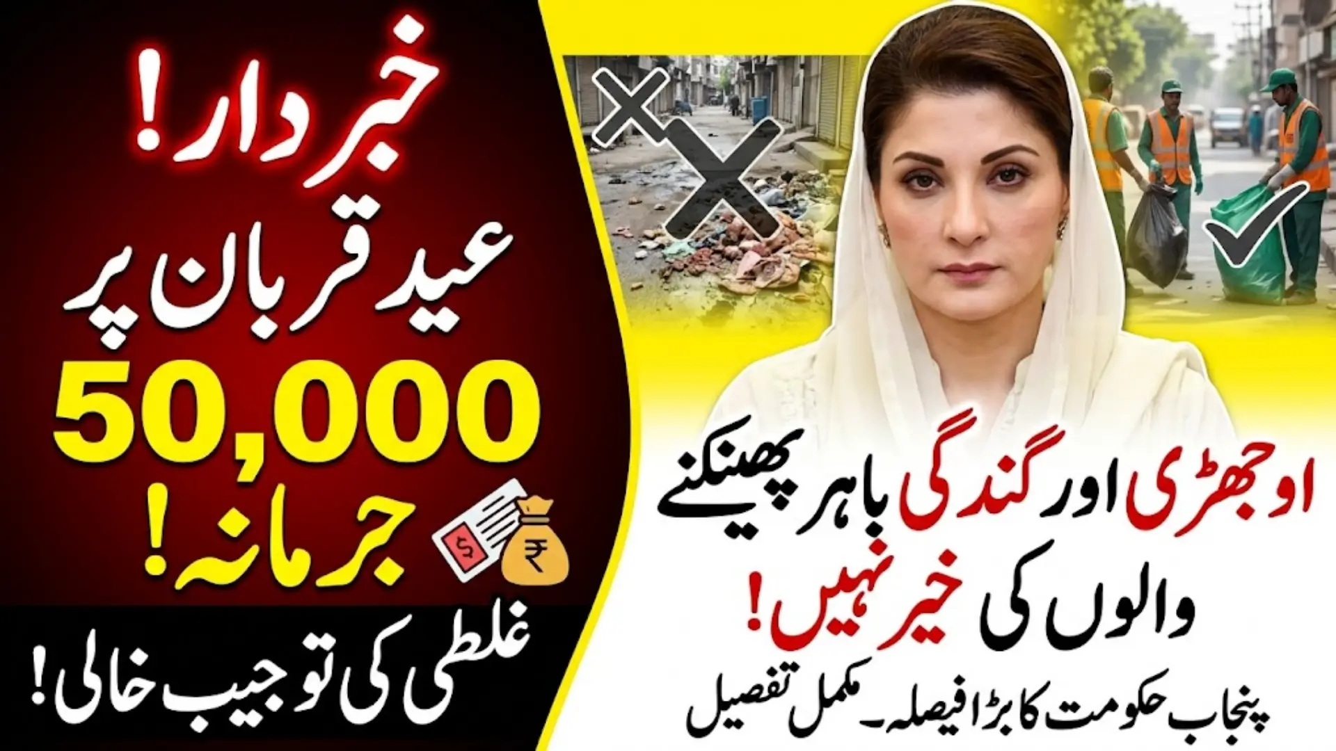 Punjab Eid Waste Fine Rs50,000 for Illegal Offal Disposal Full Details