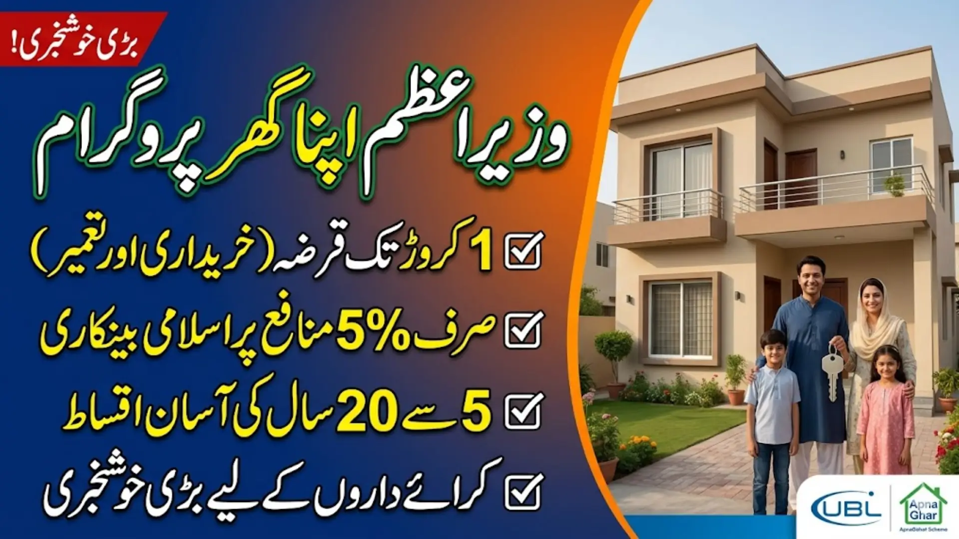 Wazir E Azam Apna Ghar Program Ubl Ghar Ho Tu Apna 2026