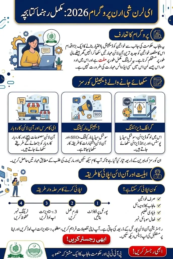 E Learn She Earn Program 2026 Registration Via Online Portal Full Details Step By Step